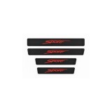 Set abtibild protectie praguri auto carbon 5d PET Cod: MKTTQ-S4PCS-SPORT Automotive TrustedCars