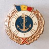 INSIGNA CTA MARINA DIAMETRU 18 MM CENTRU TEHNICO APLICATIV EMAIL RECE ( CITITI DESCRIEREA ), Romania de la 1950