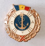 INSIGNA CTA MARINA DIAMETRU 18 MM CENTRU TEHNICO APLICATIV EMAIL RECE ( CITITI DESCRIEREA )