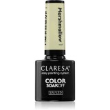 Claresa SoakOff UV/LED Color Marshmallow lac de unghii sub forma de gel culoare 1 5 g