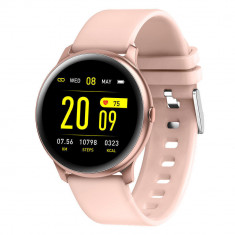 SmartWatch SMARTECH cu Notificari, Puls, Oxigen din sange, Tensiune arteriala, Vreme, Notificari, Cronometru, Control audio S50 foto