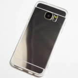 Husa Silicon + Plastic Samsung Galaxy S7 g930 Silver Mirror