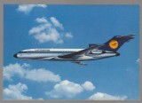 CPIB 23891 CARTE POSTALA - LUFTHANSA, BOEING 727 EUROPA JET, AVION, NECIRCULATA