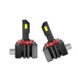 Cumpara ieftin Set 2 becuri led D3S D3R 15000lm 6000k alb rece ventilator si canbus