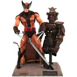 Figurina Articulata Marvel Select Brown Wolverine, Diamond Select Toys