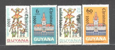 Guyana.1969 Nasterea Domnului-supr. GG.60 foto