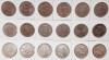 02B21 Portugalia set 18 monede 100 Escudos diferite - serie completa, Europa