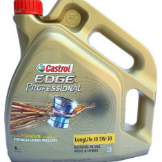 ULEI MOTOR FULL SINTETIC CASTROL EDGE TITANIUM PROFESSIONAL LL III 5W30 4L