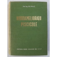 HIDROAMELIORATII PISCICOLE de GH. BARCA , 1957