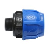 Racord compresiune cu filet exterior 32 mm x 3/4 inch PN16 pentru irigatii