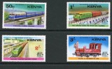 Kenya 1976 - Locomotive, serie neuzata