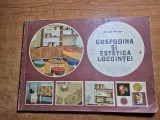 carte de amenajari interioare - gospodina si estetica locuintei - din anul 1979