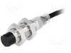 Senzor Inductiv OMRON E2B-M12KN08-WP-C1 2M, NPN/NO, Raza 8mm, M12, IP67, 10-30V DC