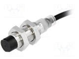 Senzor Inductiv OMRON E2B-M12KN08-WP-C1 2M, NPN/NO, Raza 8mm, M12, IP67, 10-30V DC