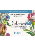 Cumpara ieftin Flori. Carte de colorat pentru copii si parinti/***