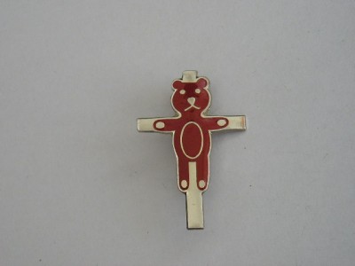 QW9 N5 8 - insigna - tematica pentru copii - ursulet de jucarie foto
