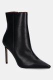 Aldo cizme de piele GUAVABERRY culoarea negru, cu toc cui, 14116148