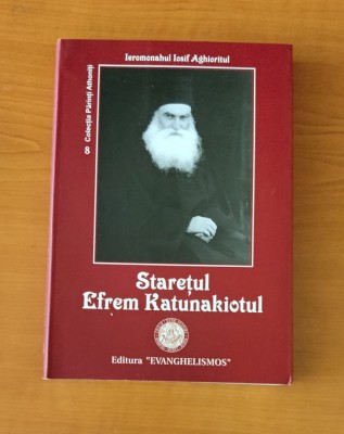 Iosif Aghioritul - Starețul Efrem Katunakiotul foto