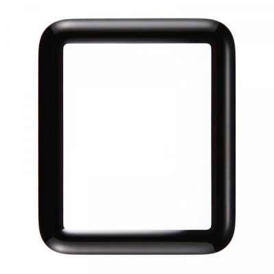Geam Ecran Apple Watch Series 1 42mm, Negru foto