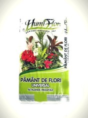 Pamant de flori universal, Humiflor, pentru plante in ghiveci, 10 L