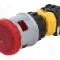 Intrerupator de siguran&amp;#355;a, 2 pozitii, 30mm, seria XN, IDEC - XN4E-LL404Q4MR