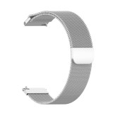 Techsuit - Watchband 22mm (W009) - Samsung Galaxy Watch (46mm)/Watch 3/Gear S3, Huawei Watch GT/GT 2/GT 3 (46mm) - Silver
