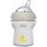 Biberon din sticla Chicco Natural Feeling, 150ml, 0 luni+