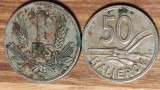 Slovacia set WWII koruna - 1 koruna 1940 + 50 halierov 1941, Europa