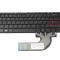 Tastatura HP Neagra ProBook 445 G2 layout US fara rama enter mic, ProBook 640 G1 layout US fara rama enter mic