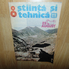 REVISTA STIINTA SI TEHNICA NR:8 ANUL 1986