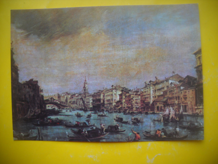 HOPCT 62053 CANAL GRANDE VENETIA -FRANCESCO GUARDI -CP PICTURA -NECIRCULATA