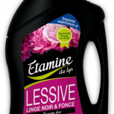 Detergent bio pentru rufe negre cu parfum de bujor, 1000ml, Etamine