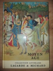 Moyen Age Collection litt&amp;eacute;raire Lagarde et Michard - Andre Legarde, Laurent Michard foto