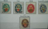 1929 SERIE GERMANIA REICH,STAMPILATA COTA 158$