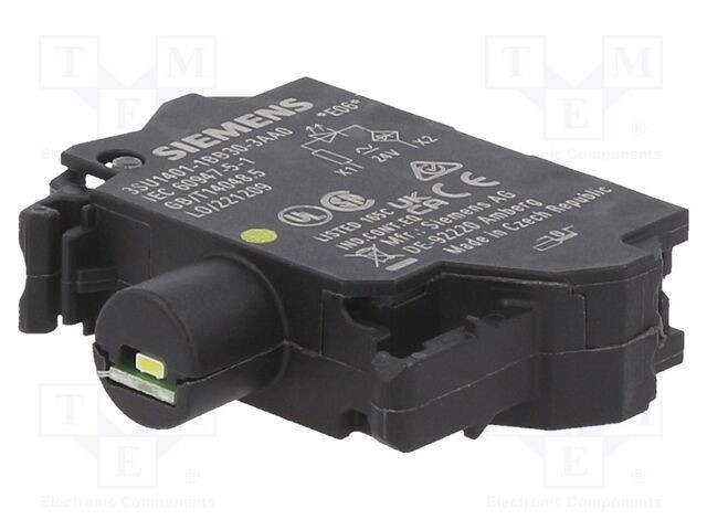 Element iluminare LED 22mm 3SU1.5 25-70&deg;C SIEMENS