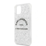 Cumpara ieftin Husa Cover Karl Lagerfeld Glitter pentru iPhone 11 Pro Silver