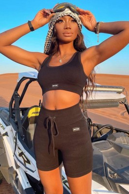 J756-1 Set 2 piese compleu sport/casual din material reiat elastic foto