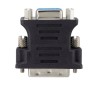ADAPTOR video SPACER, DVI-I DL (T) la VGA (M), negru, &quot;SPA-DVI-VGA&quot; (timbru verde 0.08 lei)