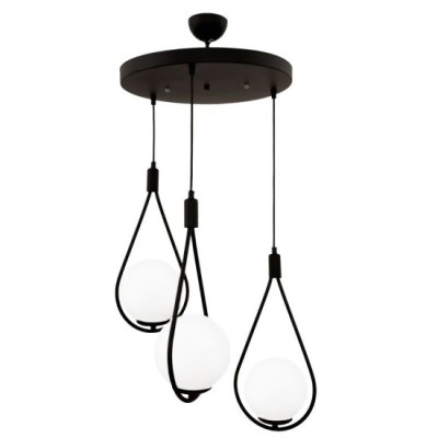 CANDELABRU MEKSIKA NEGRU 3XE27 60W foto