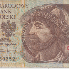 M1 - Bancnota foarte veche - Polonia - 10 zloti - 1994