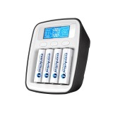 Incarcator de baterii reincarcabile Ni-MH profesional everActive NC-1000M