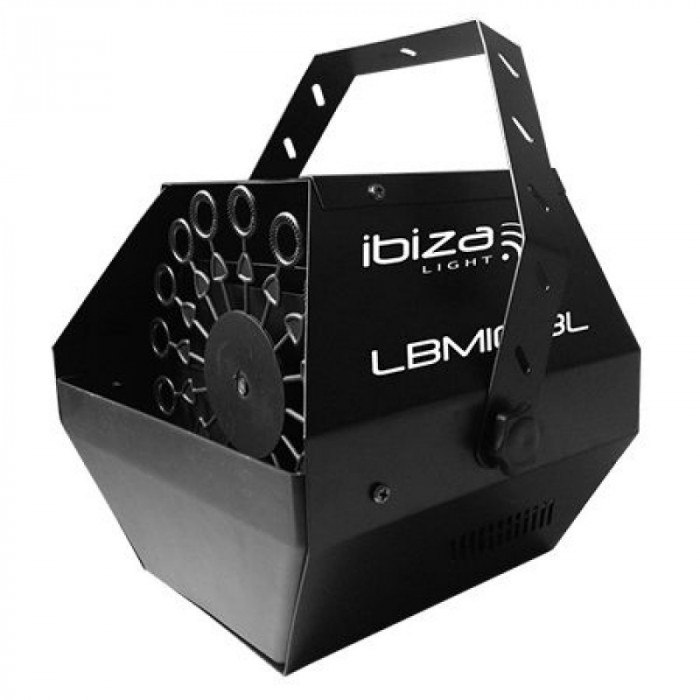 Masina de facut baloane Ibiza, baterie incorporata, telecomanda, 25 W, negru
