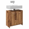 VidaXL Dulap pentru chiuvetă baie lemn vechi 60x33x60cm lemn prelucrat