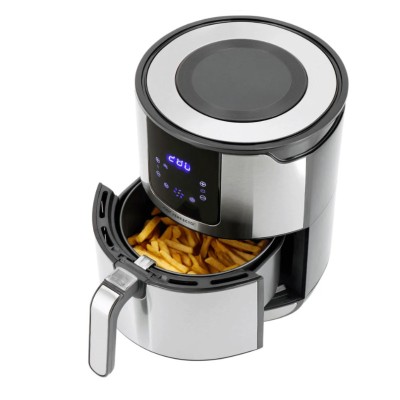 Friteuza Airfryer aer cald XXL Just Perfecto, 5 litri, 1400 W, 200&amp;deg;C, 8 programe, timer 30 minute, acoperire antiaderenta, touchscreen foto