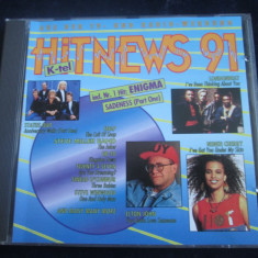 various - Hit New 91 _ cd,compilatie _ K-tel ( Elvetia , 1991 )