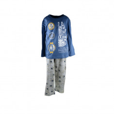 Pijama pentru baieti Sun City Star Wars TH2128B, Bleumarin foto