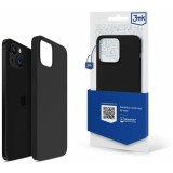 Husa de protectie 3mk Silicone Case pentru iPhone 15 Transparent