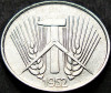 Moneda istorica 1 PFENNIG- RD GERMANA / GERMANIA, anul 1952 *cod 938 = excelenta, Europa, Aluminiu