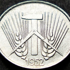 Moneda istorica 1 PFENNIG- RD GERMANA / GERMANIA, anul 1952 *cod 938 = excelenta