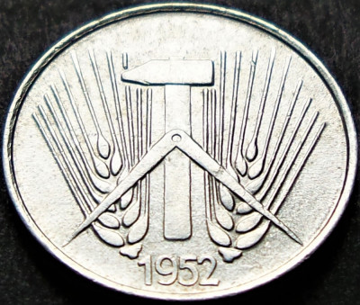 Moneda istorica 1 PFENNIG- RD GERMANA / GERMANIA, anul 1952 *cod 938 = excelenta foto